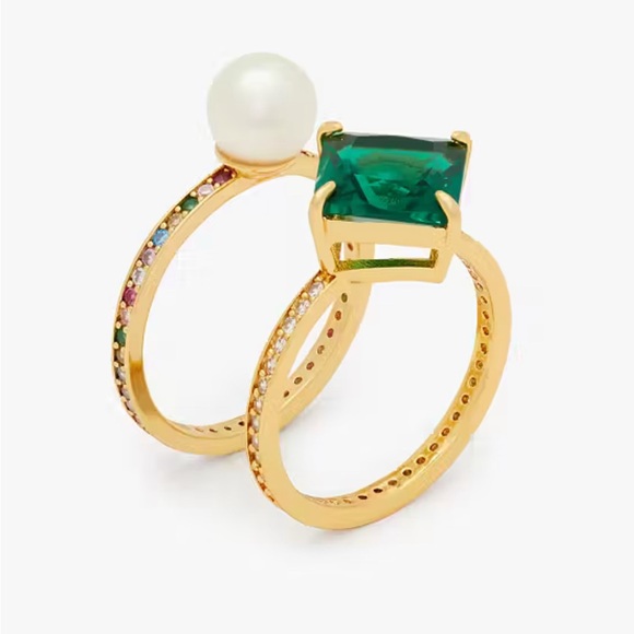 Kate Spade Candy Shop Ring Set - Size 6 (NWT) - Picture 3 of 3